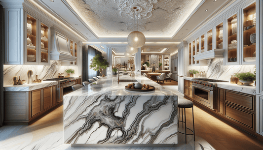 Luxury Fantasy White Granite Countertops: Ultimate Elegance for Discerning Homeowners - Z Boutique by Marble Couture