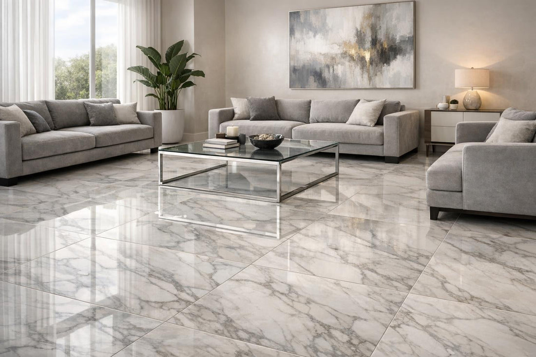Luxury Floor Tiles for Living Area: Elevate Your Space - Zicana Boutique