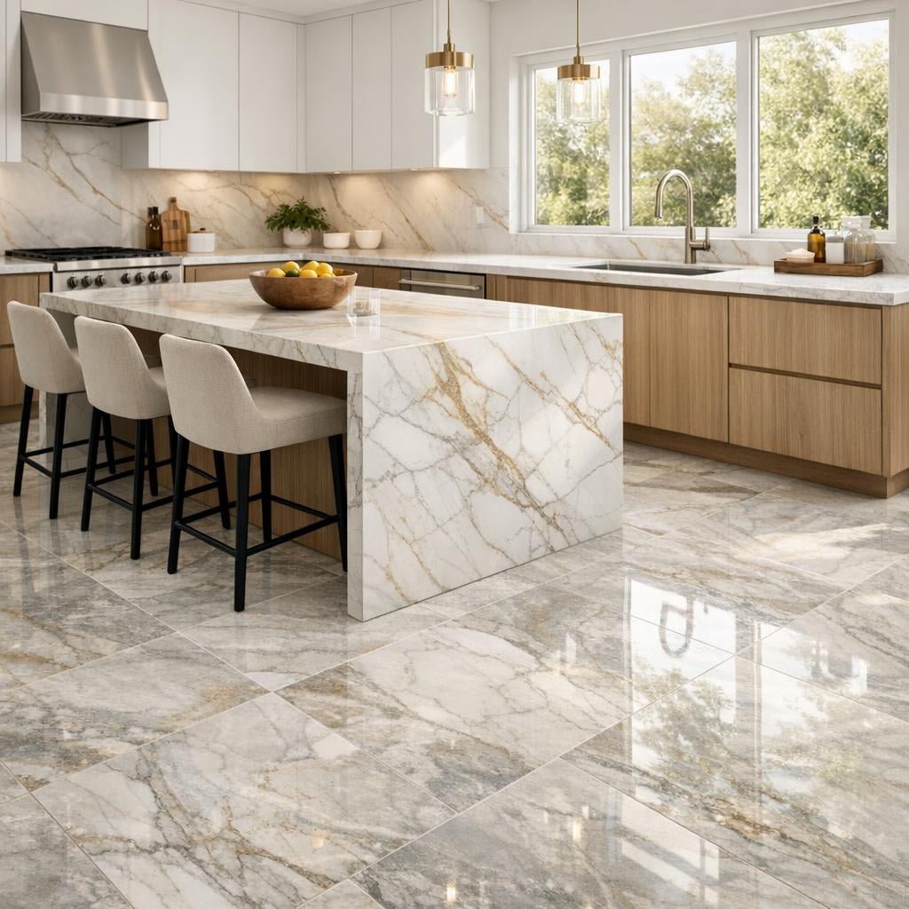 Luxury Stone Solutions for Your Kitchen Floor Renovation - Zicana Boutique