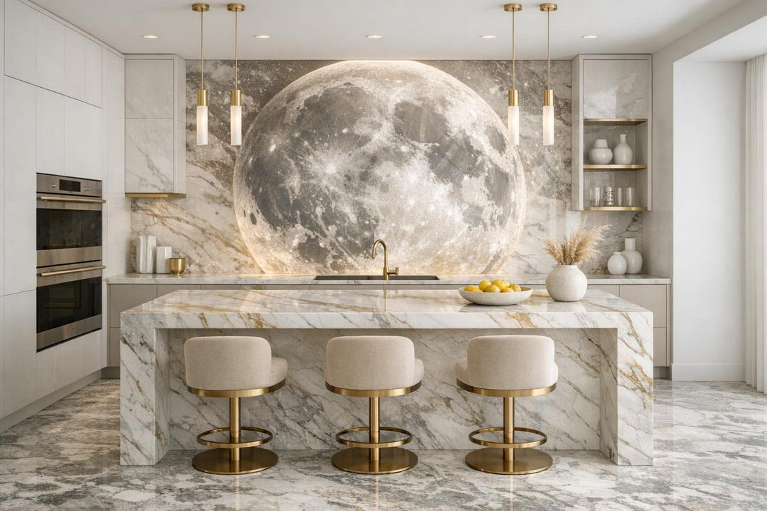 Marble Moon Inspirations for Luxury Home Design Experts - Zicana Boutique