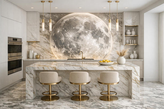 Marble Moon Inspirations for Luxury Home Design Experts - Zicana Boutique