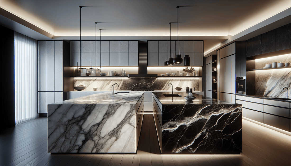 Marble vs Granite: Best Choice for Luxurious Kitchen Countertops - Z Boutique by Marble Couture