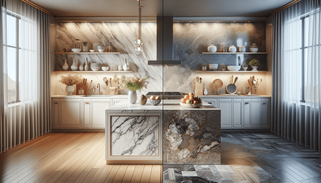 Marble vs Granite Countertops: Expert Guide for Homeowners and Pros - Z Boutique by Marble Couture