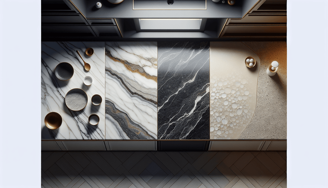 Marble vs. Granite vs. Quartz: A Comprehensive Comparison Guide - Zicana Boutique