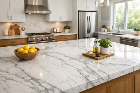 Marble White Countertops: Elegance for Discerning Homeowners and Pros - Zicana Boutique