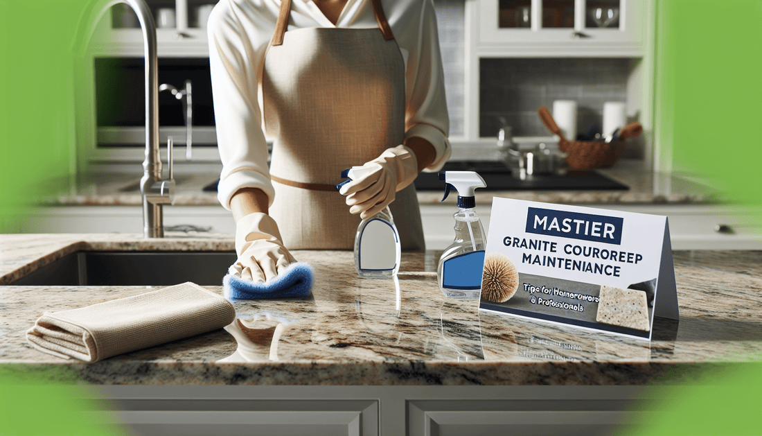 Master Granite Countertop Maintenance: Tips for Homeowners & Professionals - Zicana Boutique