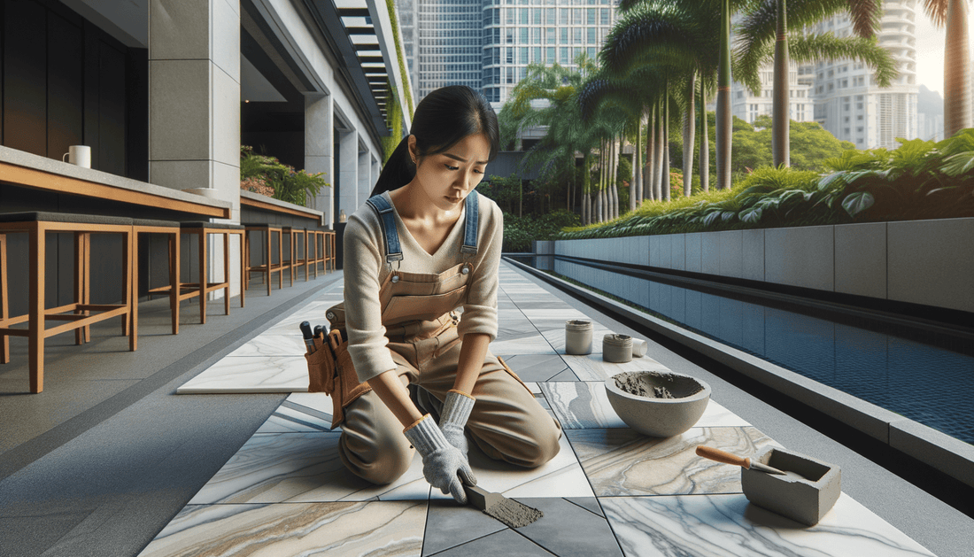 Master Repointing Porcelain Slabs for Lasting Stone Elegance - Zicana Boutique