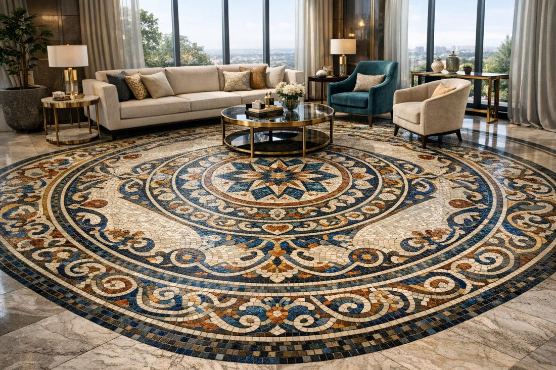Master Tiles Mosaic Floor for Luxury Interiors Today - Zicana Boutique