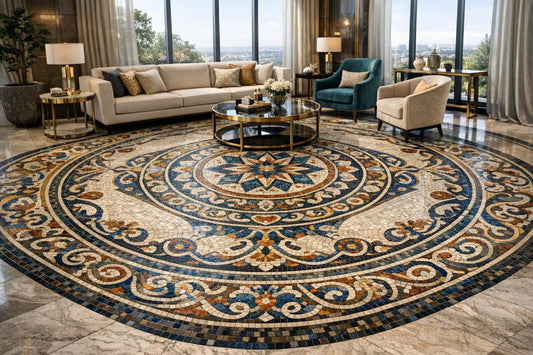 Master Tiles Mosaic Floor for Luxury Interiors Today - Zicana Boutique