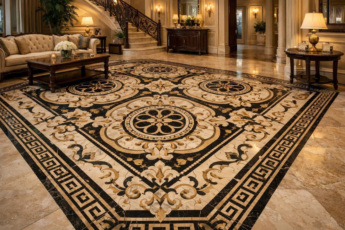 Mastering Floor Tile Pattern for Luxurious, Timeless Interiors - Zicana Boutique