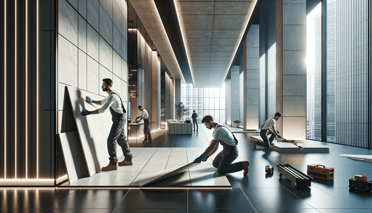 Mastering Installation of Porcelain Slabs for Elevated Interiors - Zicana Boutique