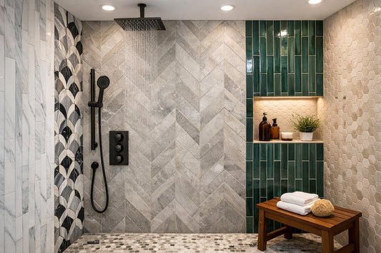 Mastering Tile Choices for Stunning Shower Designs - Zicana Boutique