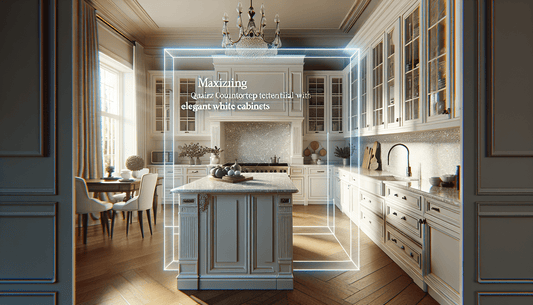 Maximizing Quartz Countertop Potential with Elegant White Cabinets - Z Boutique by Marble Couture
