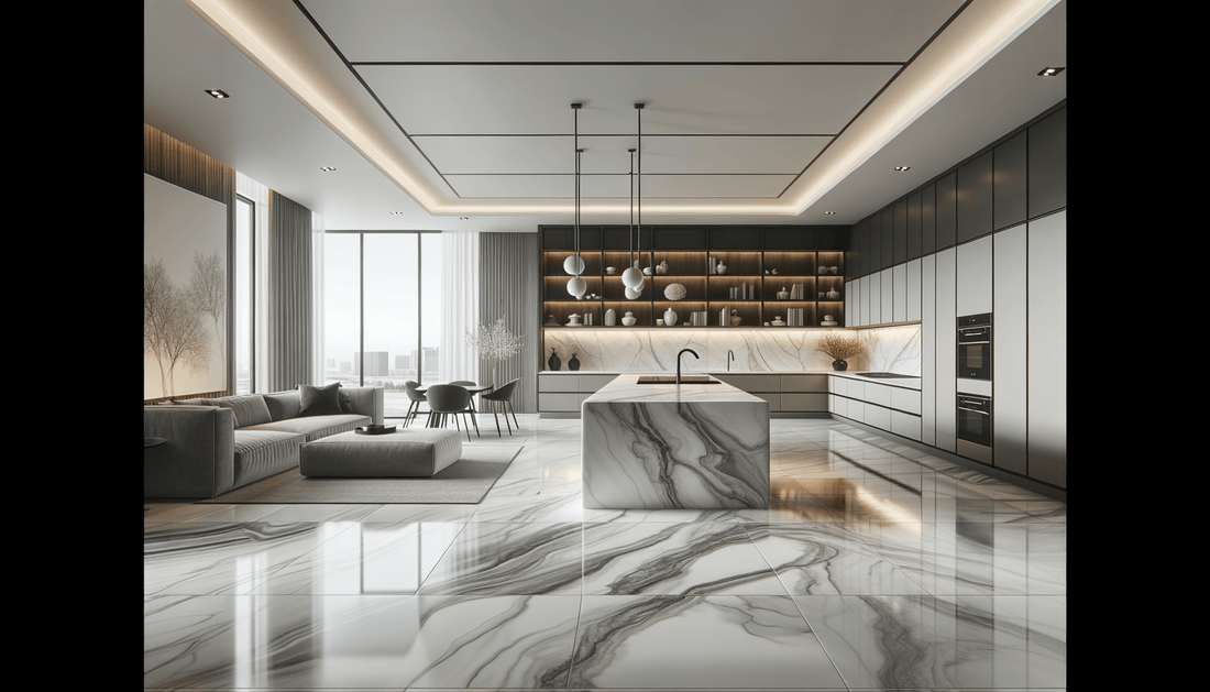 Maximo Porcelain Slabs Elevate Luxury Interiors with Lasting Performance - Zicana Boutique