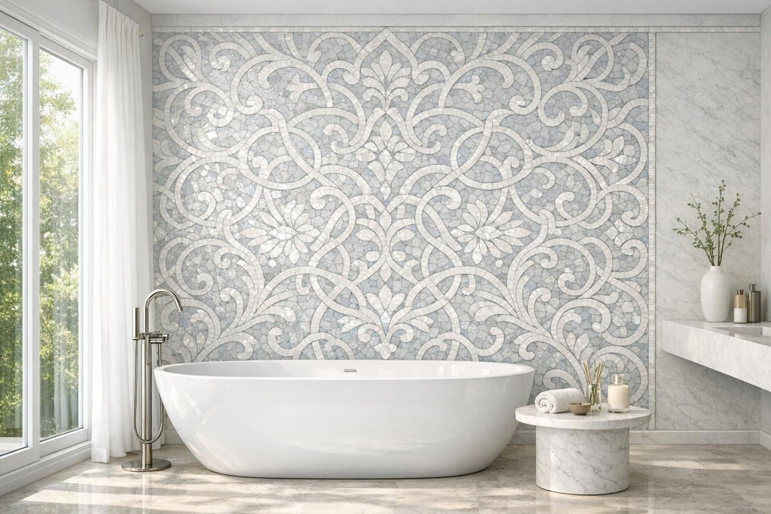 Mireya Ice Triano Marble: Elevate Designs with Zicana Boutique - Zicana Boutique
