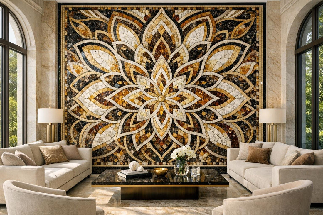 Mosaics: Elevate Designs with Luxury Stone Creations - Zicana Boutique