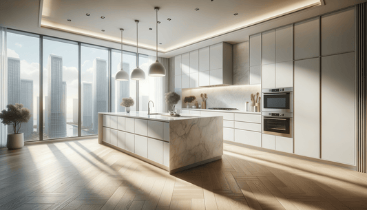 MSI Q Quartz Calacatta Viraldi Elegance for Luxe Spaces - Zicana Boutique