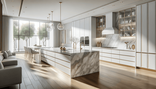 MSI Q Quartz Calacatta Viraldi Elegance for Luxury Spaces - Zicana Boutique