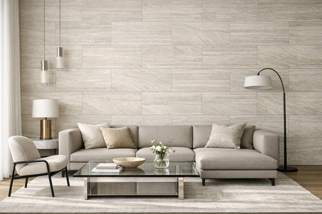 Namib Linen Tile - Elevate Spaces with Stone Artistry - Zicana Boutique
