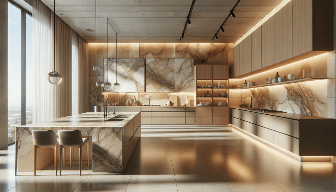 Natural Porcelain Slabs for Luxurious, Durable Interior Surfaces - Zicana Boutique