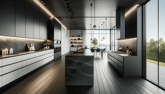 Neolith Basalt Black Surfaces for Timeless, Sleek Interiors - Zicana Boutique