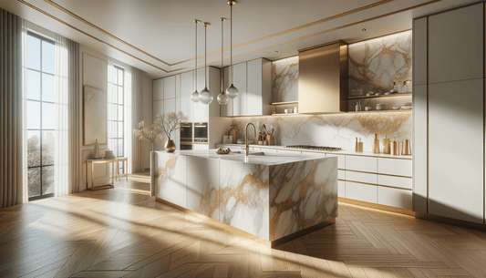 Neolith Calacatta Gold Kitchen Ideas for Luxe Surfaces - Zicana Boutique