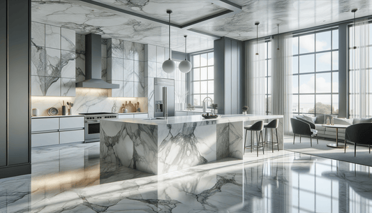Neolith Calacatta Roma Surfaces for Luxury Stone Design - Zicana Boutique
