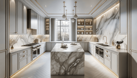 Neolith Calacatta Silk Ideas for Luxury Stone Design - Zicana Boutique