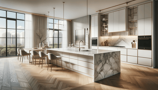 Neolith Calacatta Ultrasoft Surfaces for Luxe Custom Interiors - Zicana Boutique