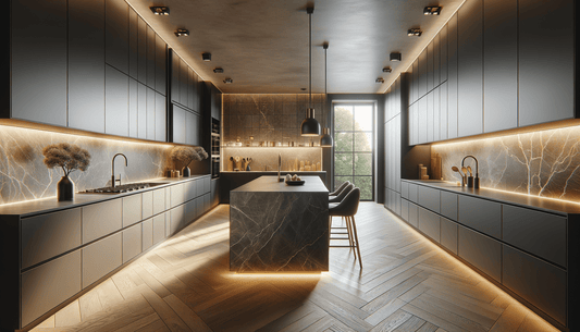 Neolith Calatorao Silk Surfaces for Sophisticated Interior Designs - Zicana Boutique