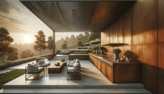 Neolith Iron Corten Design Solutions for Elevated Stone Spaces - Zicana Boutique