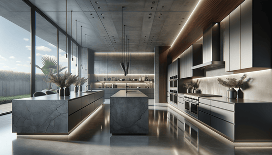 Neolith Iron Frost Surfaces for Modern Luxury Home Design - Zicana Boutique