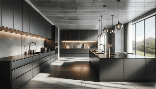 Neolith Iron Grey Surfaces for Timeless, Modern Luxury Designs - Zicana Boutique
