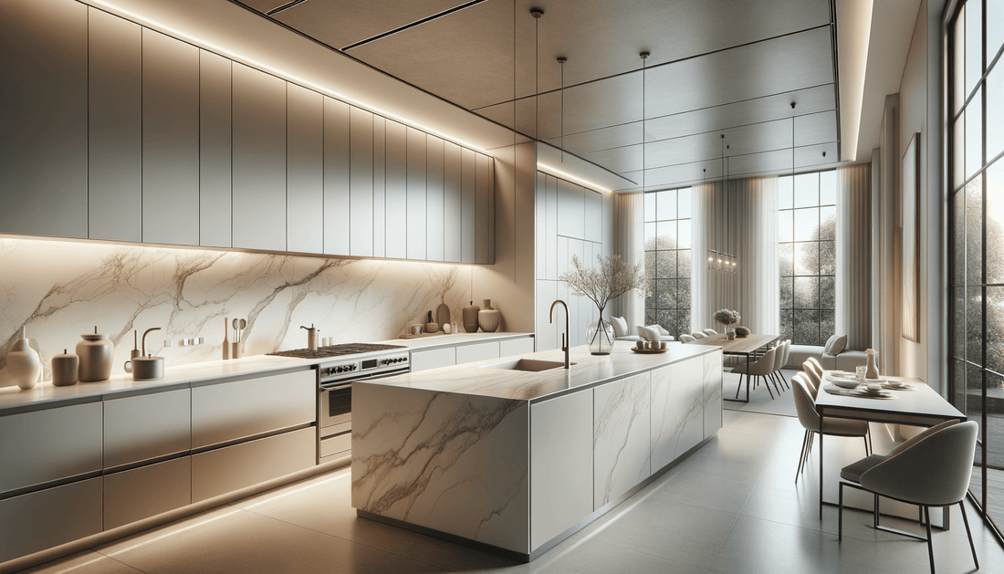 Neolith porcelain slab solutions for luxury interiors and builds - Zicana Boutique