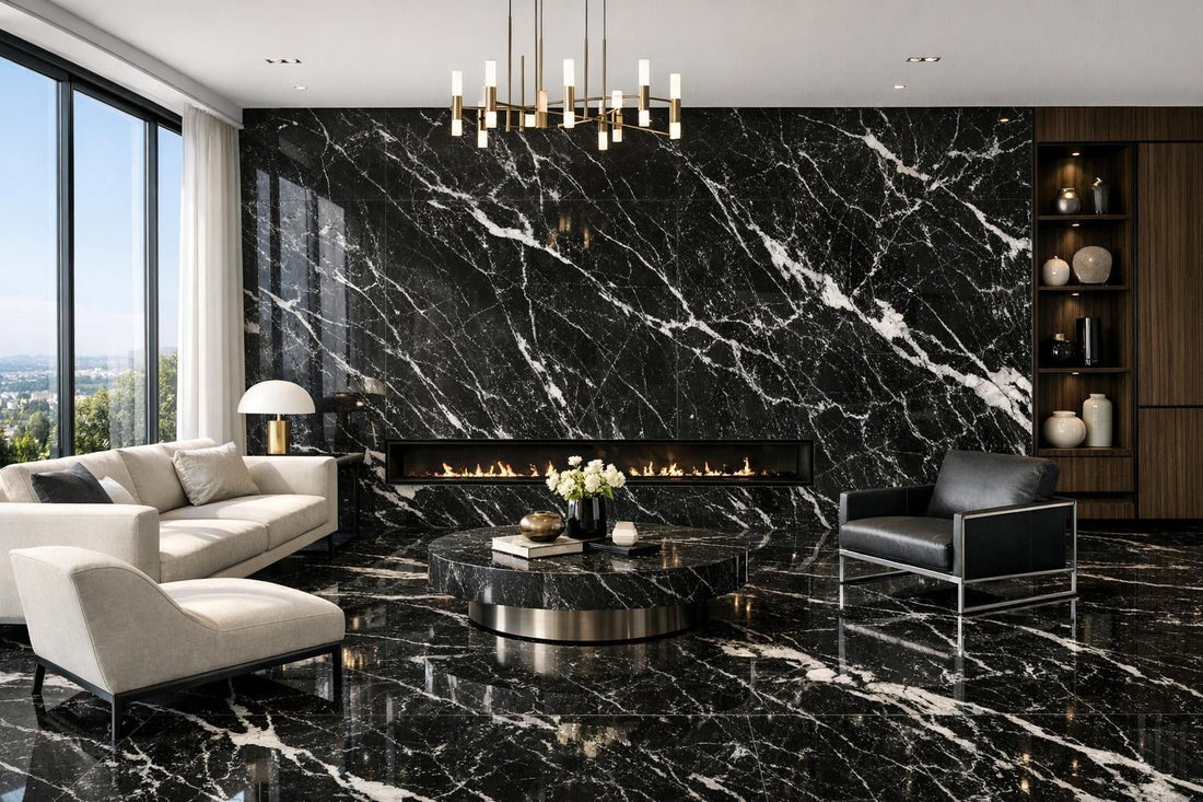Nero Marquina Infinity: Ultimate Guide for Luxury Interiors - Zicana Boutique