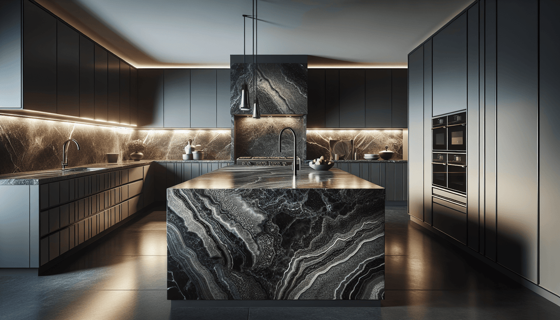 Nero Mist Granite: Timeless Elegance for Luxury Interiors and Designs - Z Boutique by Marble Couture