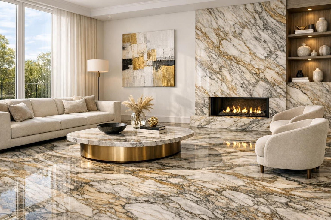 Palisandro Nuvolato Marble: Elevate Spaces with Zicana Boutique - Zicana Boutique