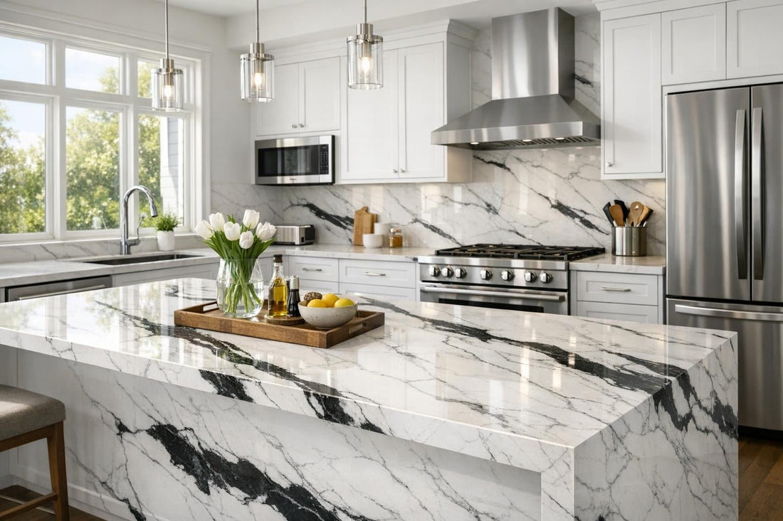Panda White Vicostone: Elegant Solutions for Design Professionals - Zicana Boutique
