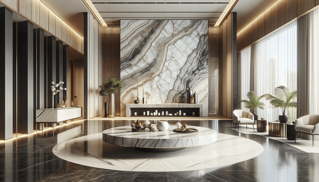 Paonazzo Marble Slab: Luxury Elegance for Discerning Homeowners and Professionals - Zicana Boutique