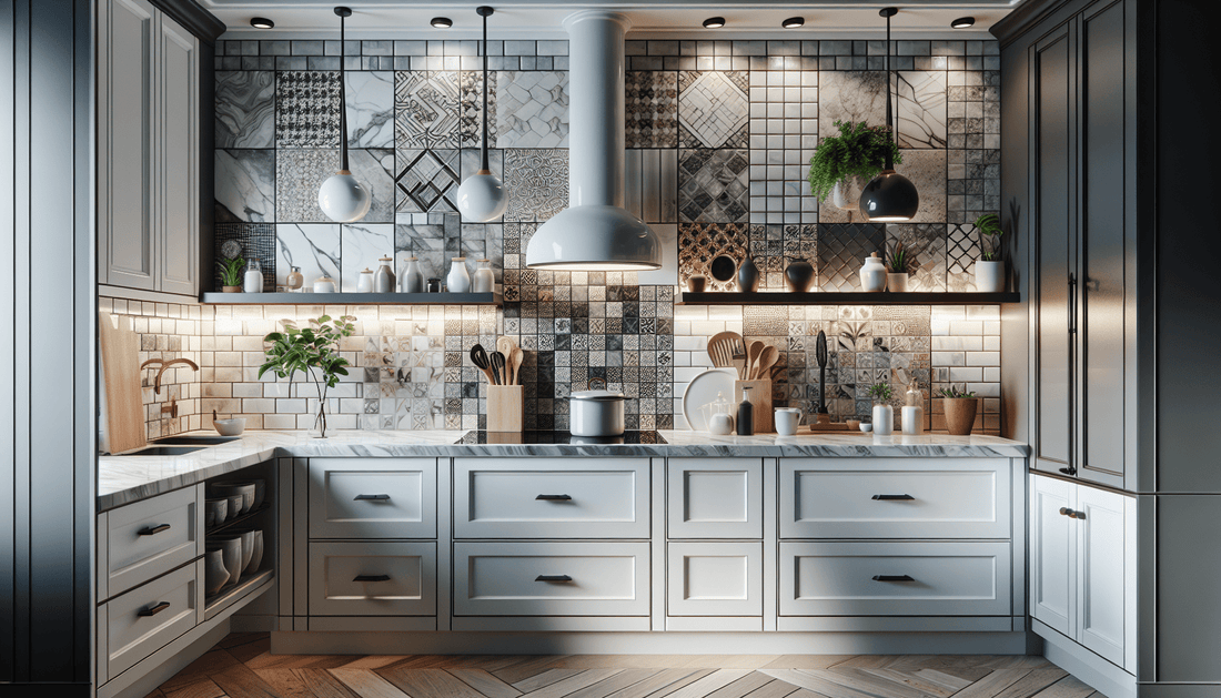 Perfect Backsplash Ideas to Complement White Quartz Countertops - Zicana Boutique