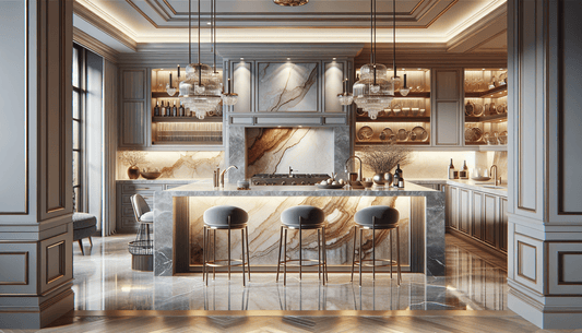 Perfect Edge Finishes for Elegant Quartzite Countertops - Z Boutique by Marble Couture