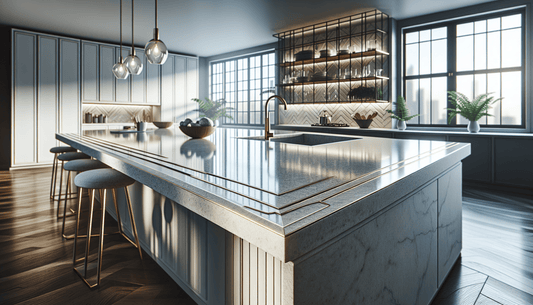 Perfect Quartz Countertop Edges for Stylish Spaces - Z Boutique by Marble Couture