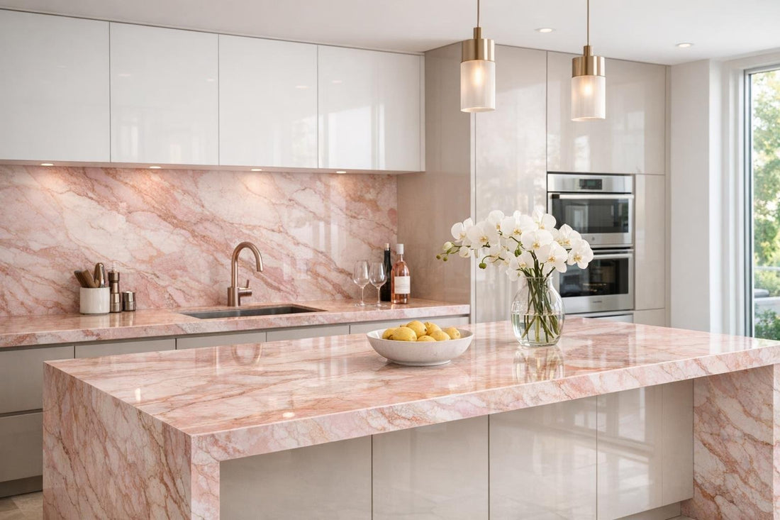 Pink Marble: Luxury Design Ideas for Professionals and Homeowners - Zicana Boutique