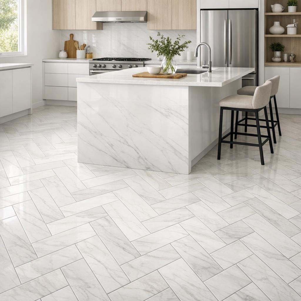 Porcelain Kitchen Floor Tiles: Expert Solutions & Style Insights - Zicana Boutique