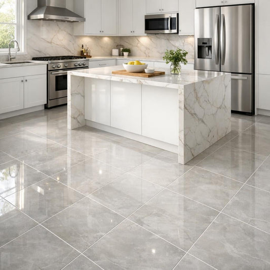 Porcelain Kitchen Tile Floor: Durable Elegance for All Spaces - Zicana Boutique