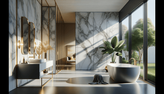 Porcelain slabs 900 x 450 for luxury stone design - Zicana Boutique