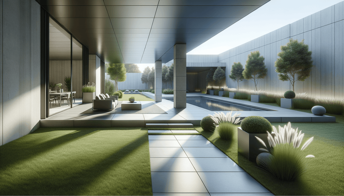 Porcelain Slabs and Artificial Grass Ideas for Luxurious Spaces - Zicana Boutique