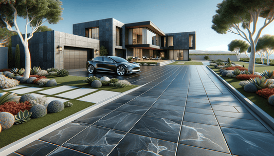 Porcelain Slabs for Driveways: Durable Luxury for Every Project - Zicana Boutique