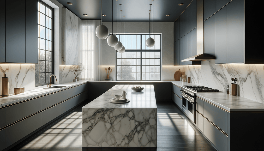 Porcelain Slabs for Kitchen Countertop: Elegant, Durable, Timeless Style - Zicana Boutique