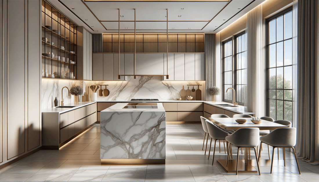 Porcelain Slabs for Kitchen: Luxurious, Durable Design Solutions - Zicana Boutique